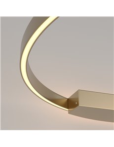 Applique lampada da parete Rim ottone LED Maytoni 2