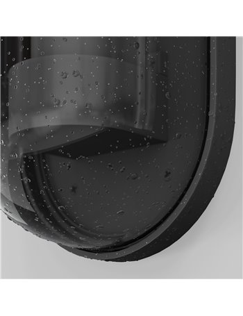 Applique da giardino Candle grafite E27 Outdoor