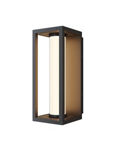 Applique da giardino Expo nero LED Outdoor