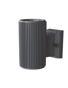 Applique da giardino Rando grigio E27 Outdoor