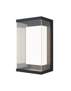 Applique da giardino Baker Street nero LED Outdoor