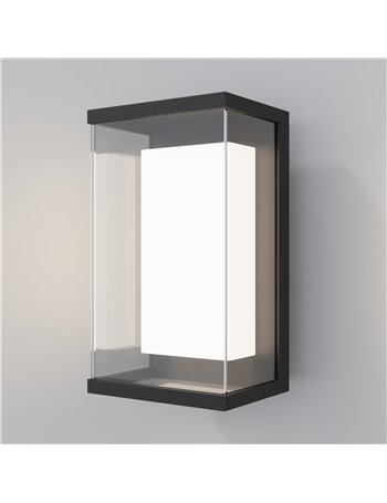 Applique da giardino Baker Street nero LED Outdoor