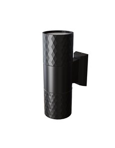 Applique da giardino Bowery nero GU10 Outdoor