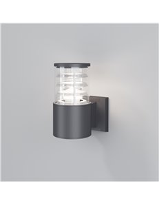 Applique da giardino Bronx grigio E27 Outdoor