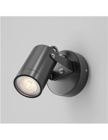 Applique da giardino Scope nero GU10 Outdoor