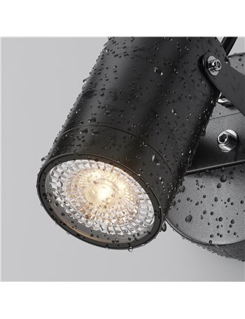 Applique da giardino Scope nero GU10 Outdoor