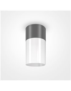 Lampada da soffitto Willis grafite E27 Outdoor