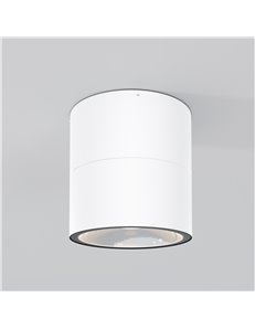 Lampada da soffitto Spin bianco LED Outdoor
