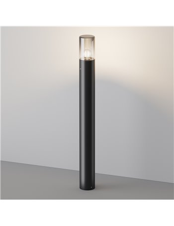 Paletto giardino Amas grafite E27 Outdoor