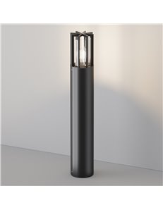 Paletto giardino Barrel grafite E27 Outdoor 2