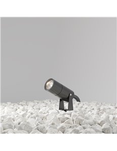 Paletto giardino Bern grafite LED Outdoor