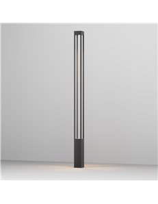 Paletto giardino Elbe grafite LED Outdoor