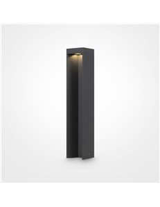 Paletto giardino Essen grigio LED Outdoor