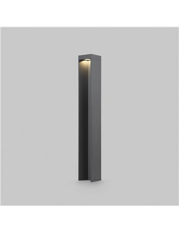 Paletto giardino Essen grigio LED Outdoor