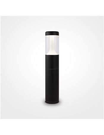 Paletto giardino Koln nero LED Outdoor