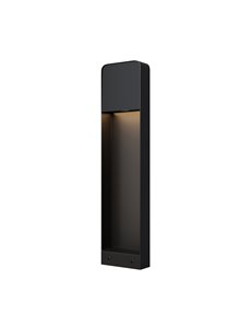 Paletto giardino Porte nero LED Outdoor