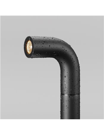 Paletto giardino Sleek grafite LED Outdoor