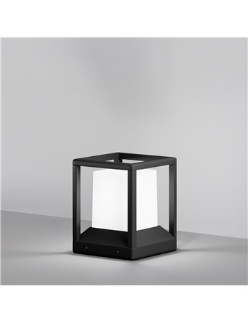 Paletto giardino Trim grafite E27 Outdoor