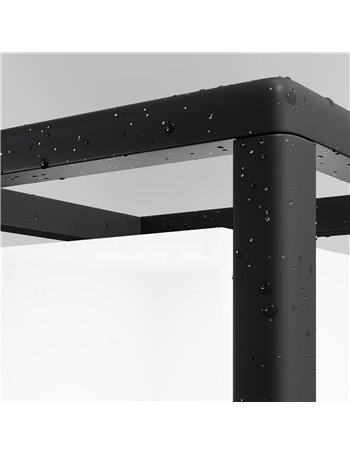 Paletto giardino Trim grafite E27 Outdoor