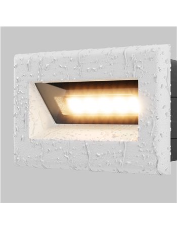 Illuminazione per scale Bosca bianco LED Outdoor