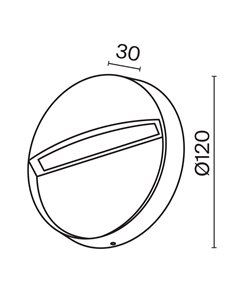 Illuminazione per scale Mane bianco LED Outdoor