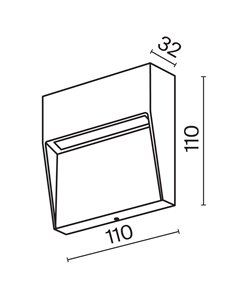 Illuminazione per scale Mane bianco LED Outdoor