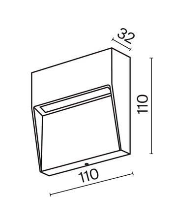 Illuminazione per scale Mane bianco LED Outdoor