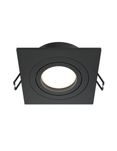 Faretto da incasso Atom nero GU10 Technical