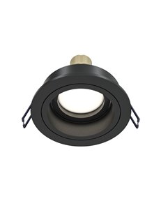 Faretto da incasso Atom nero GU10 Technical