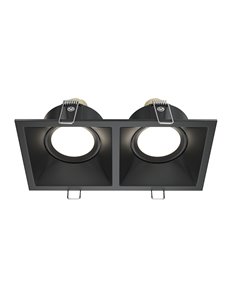 Faretto da incasso Dot nero GU10 Technical