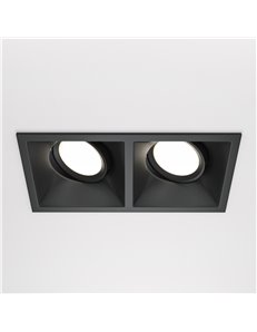 Faretto da incasso Dot nero GU10 Technical 2