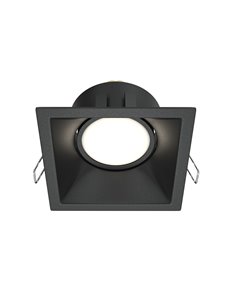 Faretto da incasso Dot nero GU10 Technical