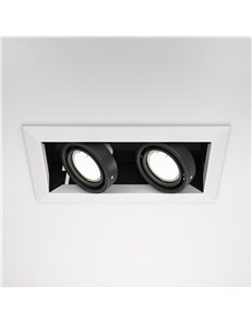 Faretto da incasso Metal Modern bianco GU10 Technical