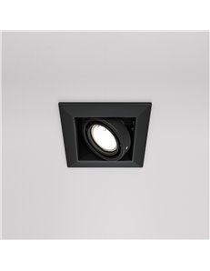 Faretto da incasso Metal Modern nero GU10 Technical