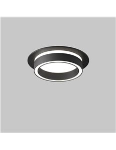 Faretto da incasso Orlo nero GX53 Technical 2