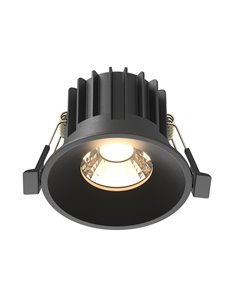 Faretto da incasso Round nero LED Technical