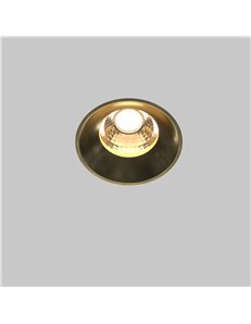 Faretto da incasso Round ottone LED Technical 2