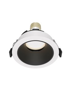 Faretto da incasso Share bianco e nero GU10 Technical