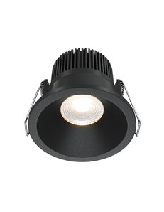 Faretto da incasso Zoom nero LED Technical