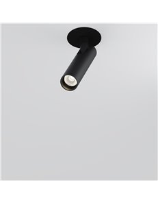 Faretto da incasso Focus T nero LED Technical 2