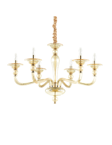 Danieli sp6  lampada a sospensione E14 AMBRA