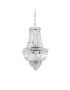 Dubai sp10 cromo lampada a sospensione E14 CROMO