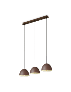 Folk sp3 coffee lampada a sospensione E27 CORTEN