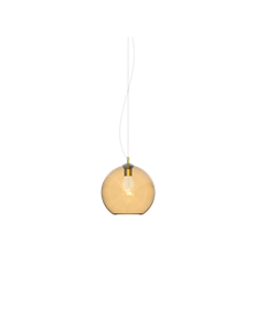 Nemo sp1 d20 ambra lampada a sospensione E27 AMBRA