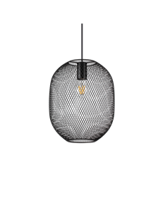 Net sp1 d24 nero lampada a sospensione E27 ORO