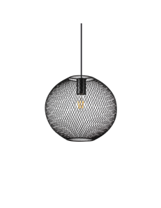 Net sp1 d29 nero lampada a sospensione E27 NERO