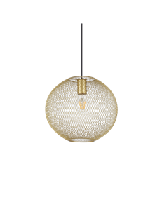 Net sp1 d29 oro lampada a sospensione E27 ORO