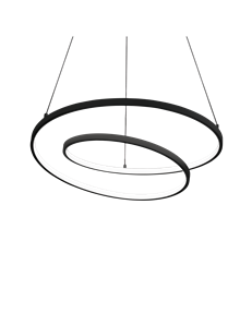 Oz sp d80 on off nero 4000k lampada a sospensione LED NERO