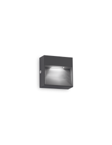 Dedra ap big antracite lampada da parete LED IP65