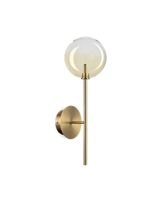 Equinoxe ap1 ambra sfumato lampada da parete G4 IP20